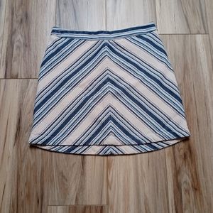 Hollister skirt. Size 3. Denim stripes.